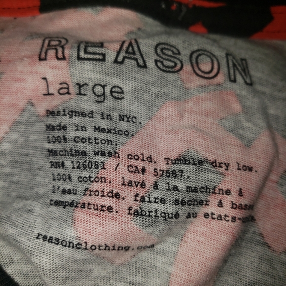 Just In: Mens Edgy Reason Brand Tokyo Dragon Tee - Picture 14 of 14